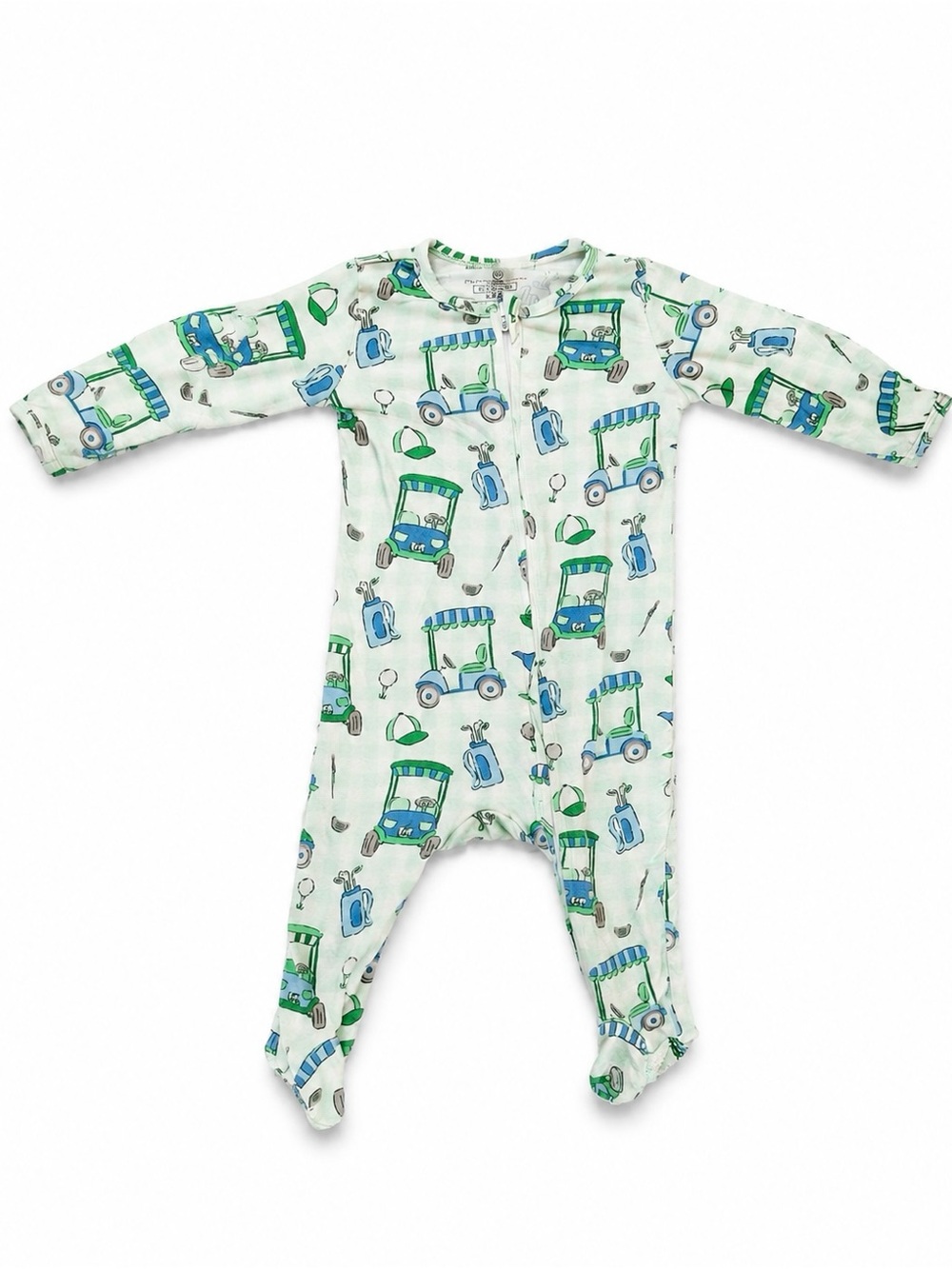 Caden Lane Blue & Green Golf Cart Footie